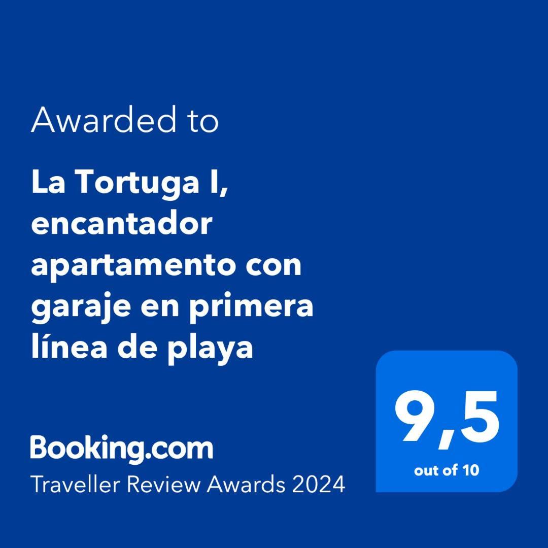 La Tortuga I, Encantador Apartamento Con Garaje En Primera Linea De Playa Тарифа Экстерьер фото